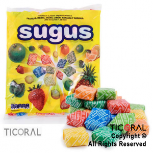 CARAMELO SUGUS PLEGADO X 700 GRS x 1