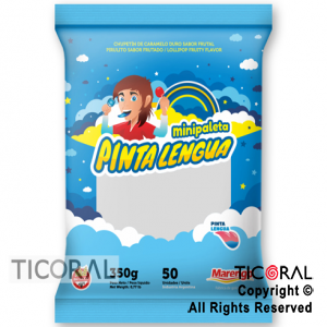 MINIPALETA PINTA LENGUA X 50 UNIDADES x 1
