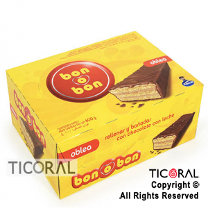 OBLEA BONOBON LECHE X 20 UNIDADES (30GS C/U)  X 1