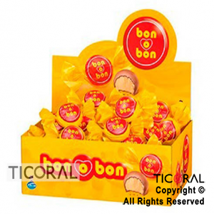 BOCADO BONOBON CHOCOLATE CON LECHE X 30 UNIDADES (15GS C/U)  X 1