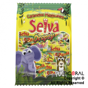 CARAMELO MASTICABLE DROPSY SELVA X 700GR 100 UNIDADES x 1
