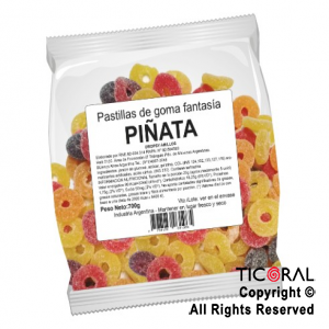 GOMAS PIATA ANILLOS X 700GR x 1