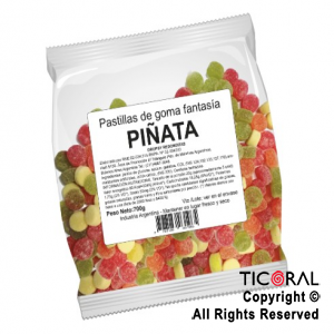 GOMAS PIATA REDONDITAS X 700GR x 1