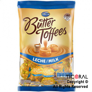 CARAMELO BUTTER TOFFEES RELLENO LECHE/MILK X 822GR x 1