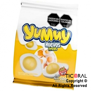 Gomitas Yummy Huevos Fritos x 500 grs