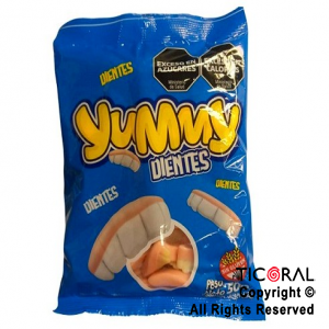 Gomitas Yummy dientes x 500 gr