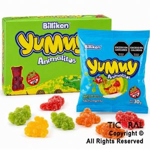 GOMAS YUMMY ANIMALITOS 12 SOBRES X 30 GR
