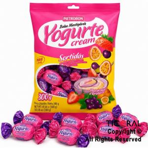 CARAMELOS MASTICABLES YOGURT CREAM SURTIDO 300 GR