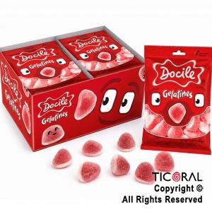 GELATINES MINI BESO 180 GR (12 UNIDADES X 15 GR C/U)