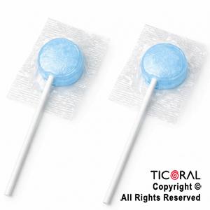 CHUPETIN MINI PALETA CELESTE TOPOLIN X 50 UNIDADES