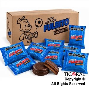 ALFAJOR FULBITO CHOCOLATE X 44 UNIDADES