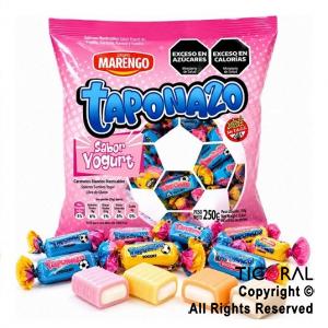 CARAMELO TAPONAZO MASTICABLE YOGURT 100 UNIDADES 250 GR x 1