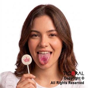 CHUPETIN POP TATTOO PRINCESS FRUTILLA 400 GR