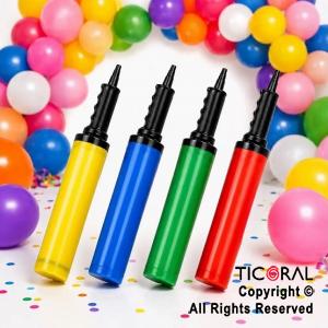 INFLADOR DE GLOBOS DOS COLORES DOBLE ACCION STANDARD