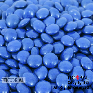 LENTEJAS DE CHOCOLATE CHOOK COLOR AZUL X 500GR x 1