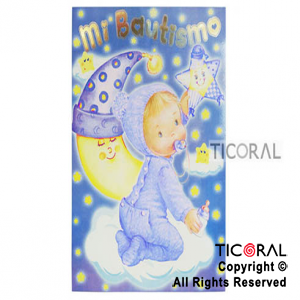 LUNA BAUTISMO NENE POSTER x 1