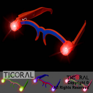 ANTEOJO LUMINOSO COLORES SURTIDOS 2 FOCOS x 12