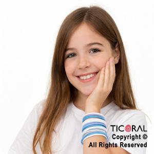 MINI PULSERA ARGENTINA GRUESA x 12