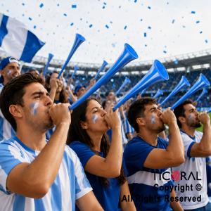 CORNETON VUVUZELA VACA SUPER ARGENTINA