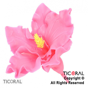 ADORNO FLORES TROPICALES A. PORCELANA FRIA x 1