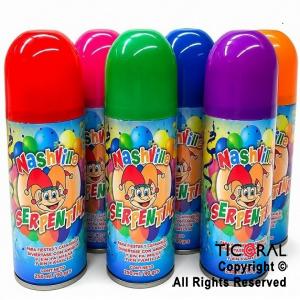 SERPENTINA NASHVILLE EN AEROSOL COLORES SURTIDOS X 1