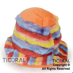 SOMBRERO GALERA RAYADA MULTICOLOR HS794 x 1