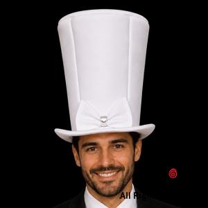 SOMBRERO GALERON CON MO�O BLANCO