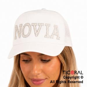 SOMBRERO GORRA NOVIA BLANCO