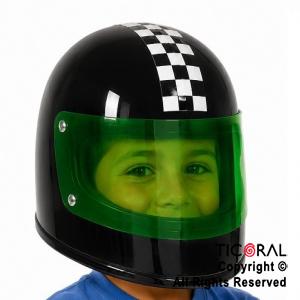 CASCO DE CARRERA NEGRO X 1