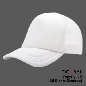 SOMBRERO GORRA TRUCKER BLANCO x 1