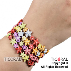 PULSERA FLORCITAS HS2208 x 6