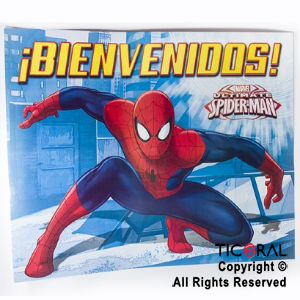 SPIDERMAN AFICHE BIENVENIDO x 1