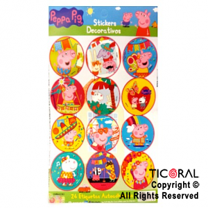 Combo 8 Planchas De Stickers Infantiles Para Nenas