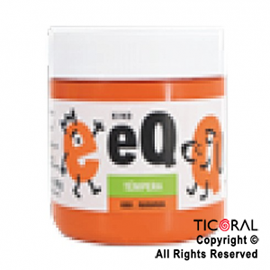 TEMPERA EQ 600 NARANJA 200ML X 1