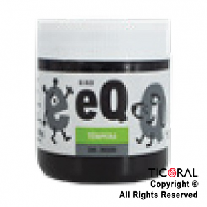 TEMPERA EQ 100 NEGRO 200ML X 1