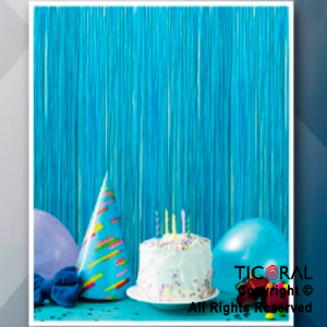 CORTINA LISA COLOR (IP) CELESTE PASTEL 2.2MT X 80CM x 1
