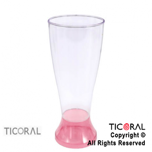 VASO IMPERIAL 350CC ROSA x 10