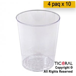 VASO CONICO CRISTAL X 150