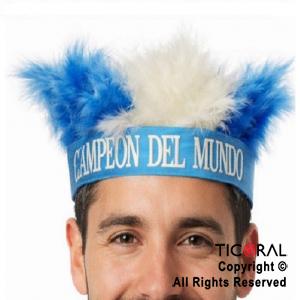 CORONA VINCHA FAN ARGENTINA x 1