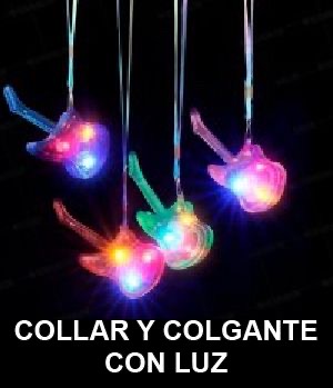 Collar y Colgantes con Luz 543