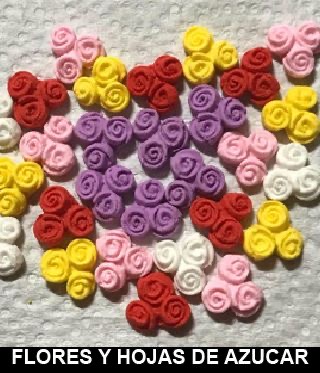 Flores y Hojas de azucar 309