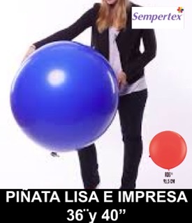 Piñata lisa e impresa 36 y 40 sempertex 834