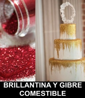 Brillantina y Gibre comestible 989