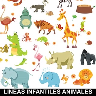 LÃ­neas Infantiles ANIMALES 744