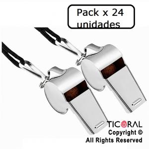SILBATO METALICO X 24 UNIDADES