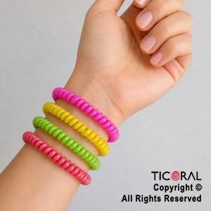 PULSERA CABLE FLUO NEON x 100