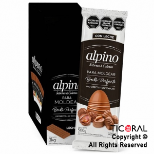 LODISER BA�O DE MOLDEO ALPINO LECHE 3 KG (6 X 500 GR) BAM02A