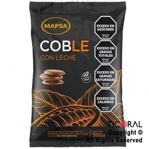 MAPSA COBERTURA LECHE BOTONES X 500 GR