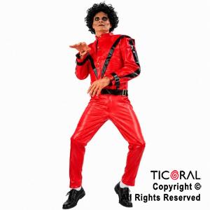DISFRAZ THRILLER CHAQUETA Y PANTALON TALLE L (PS)