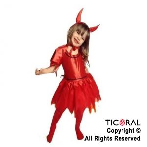 DISFRAZ DIABLITA NI�A CR TALLE 1